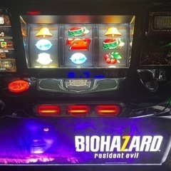 売り切れパチスロ実機　バイオハザード7 XE エヴリンパネル 各種オプション別途有り