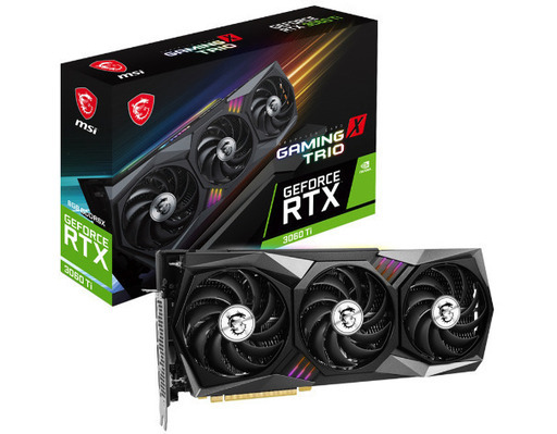 PCパーツ GeForce RTX 3060 Ti GAMING X TRIO 8GD6X