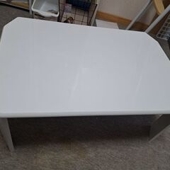 折り畳みテーブル(白)