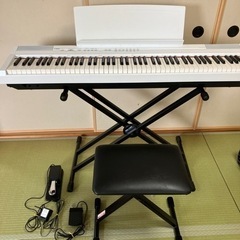 YAMAHA 電子ピアノ　P-105 ホワイト