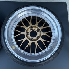 取り引き中 ワーク マイスターM1 18インチ114.3 5穴9J+15近辺 ジャンク