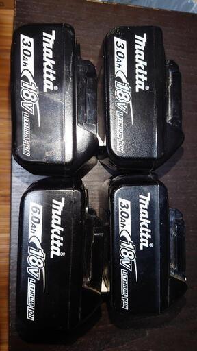 Makita18Vバッテリー4個セット