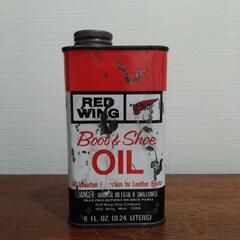 RED WING のブーツ&シューオイル缶
