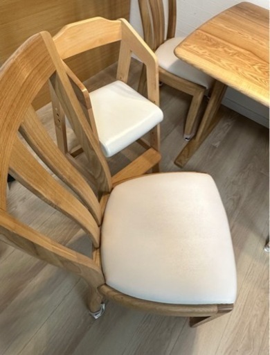 大塚家具 丸テーブル (美品!IDC大塚家具 高級ダイニング5点 大塚家具 丸テーブル (美品!IDC大塚家具 高級ダイニング5点