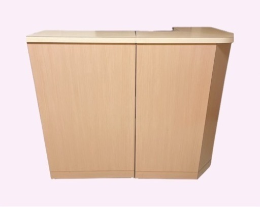 受付カウンター　サロン　エステ　家具 収納家具 玄関収納