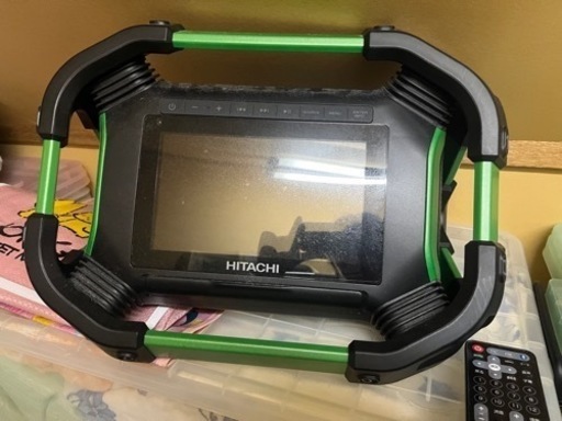 日立工機 UR18DSML コードレスラジオ付テレビ　ハイコーキ