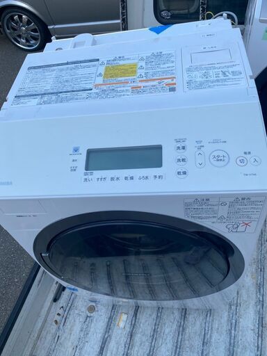 北九州市内配送無料店 TW-117V6L-W ドラム式洗濯乾燥機 ZABOON