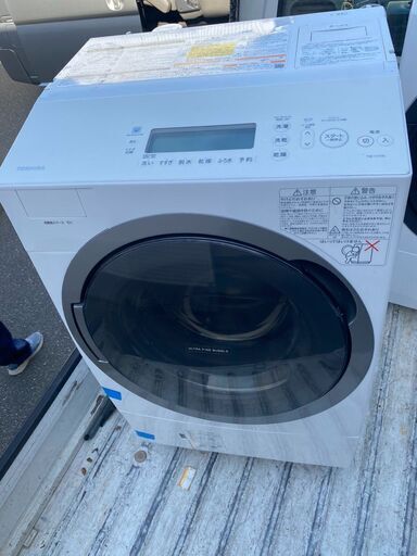 北九州市内配送無料店　TW-117V6L-W ドラム式洗濯乾燥機 ZABOON（ザブーン） グランホワイト [洗濯11.0kg /乾燥7.0kg /ヒートポンプ乾燥 /左開き]
