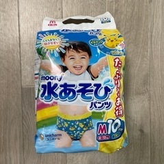 【新品未開封】　水遊びパンツ　Mサイズ　ブルー　