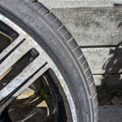 19インチアルミホイールセットです