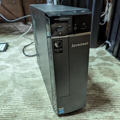 ジャンク Lenovo デスクトップパソコン モニター付き