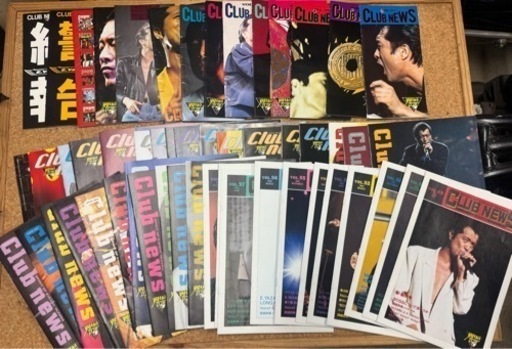 矢沢永吉 ファンクラブ YAZAWA CLUBヤザワクラブ グッズ 会報 カード 大量セット 1990年代〜2000年代前半 コレクター品 まとめ売り