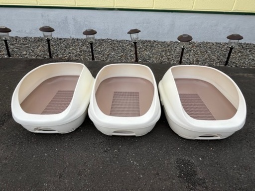ニャンとも清潔トイレ3つセット 猫トイレネコトイレねこトイレシステムトイレ