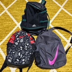 NIKE2点･adidas･3点セット･バッグパック。