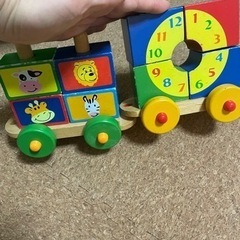 おもちゃ ミニカー　積み木　汽車　知育玩具