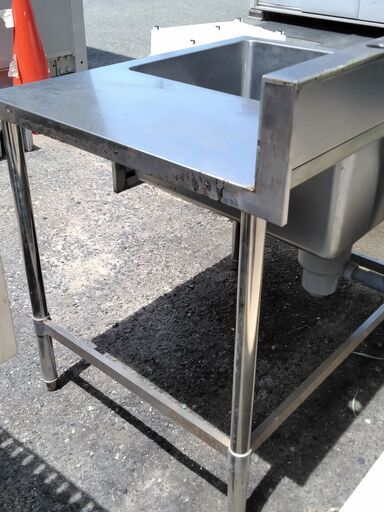 △ FUJIMAK/業務用/シンク/流し台/ステンレス製/本体のみ/細かな傷