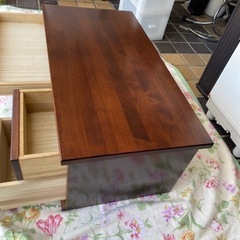 レトロ家具　昭和レトロ　文机、ローテーブル