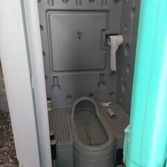 仮設　洋式水洗トイレ
