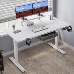 【新品】電動昇降機能付き デスク 家具 オフィス用家具 机