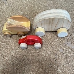 玩具　木製　車　トラック