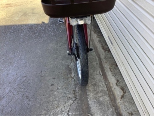 382 ブリヂストン最新機種電動アシスト自転車アシスタ20インチレッド