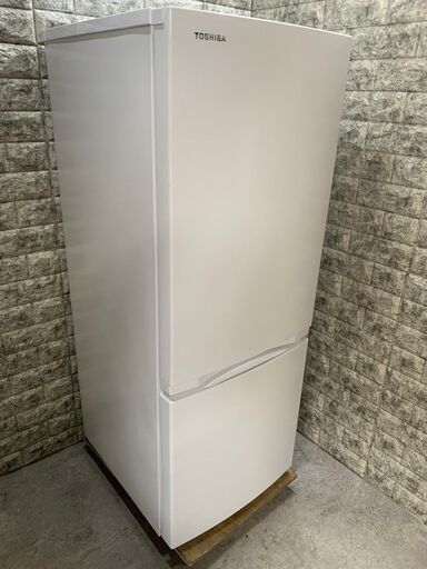 大阪限定配送★3ヶ月保証★冷蔵庫★東芝★2022年★153★GR-T15BS(W)★R-959