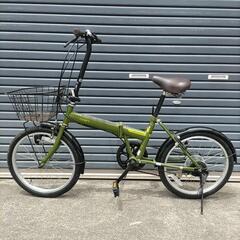 折り畳み自転車 SHIMANO6段切替