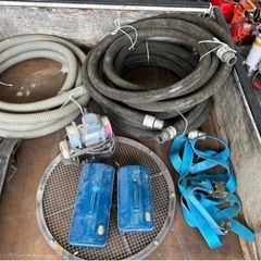 川機械工業　カワ式ポンプ　モルタル　ポンプ　KR100DN型　動作良好