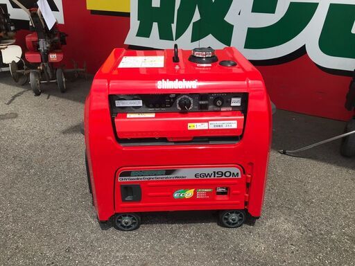 【エコツール岡崎岩津店】☆新ダイワ/やまびこ 防音型エンジン発電機兼用溶接機 EGW190M-I   ITOB1UZMQ9SO【愛知県/岡崎市/工具】
