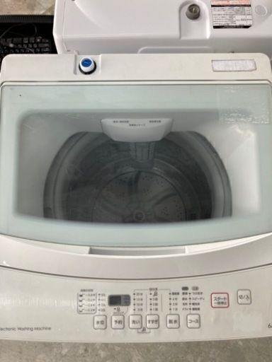 【SALE】ニトリ 6kg全自動洗濯機(NTR60 ホワイト) リサイクルショップ宮崎屋住吉店24.5.20ｋ
