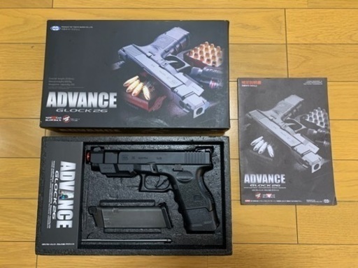 東京マルイ　GLOCK26 ADVANCE ガスガン  電動ガン　エアーガン  美品  値下げ