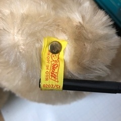 ティディベア　シュタイフ　西ドイツ製　人形の久月　当時物　