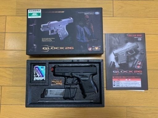 東京マルイGLOCK26 美品　ガスガン  電動ガン　エアーガン  値下げ\n