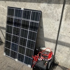 太陽パネル、バッテリー