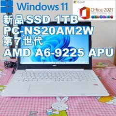 ★ NEC  PC-NS20AM2W  Windows11/メモ...