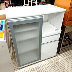 ニトリ キッチンカウンター レジュームLE90 レンジボード 食器棚