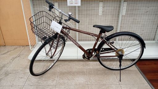 ★ジモティ割あり★  自転車 27インチ 茶 クリーニング済み TJ5953