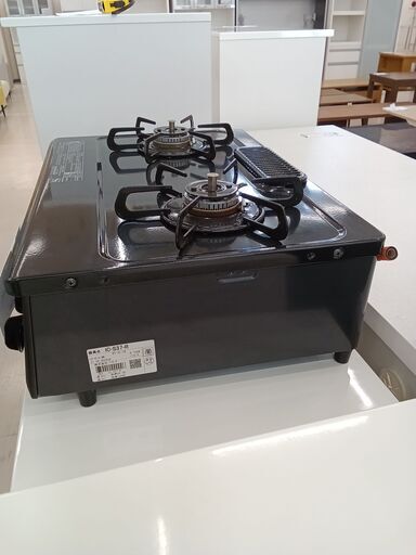 ☆ジモティ割あり☆ Paloma LPガステーブル IC-S37-R 21年製 動作