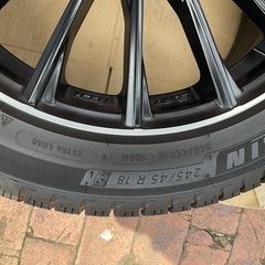 ベンツＥクラス(w213)スタッドレス付きホイール