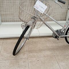 ☆ジモティ割あり☆ 自転車 26インチ シルバー クリーニング済み TJ5954