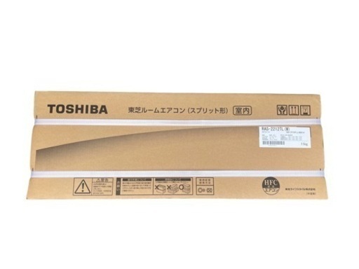 未使用品 東芝 ルームエアコン　2022年モデル6畳向 RAS-2212TL　RAS-2212ATL