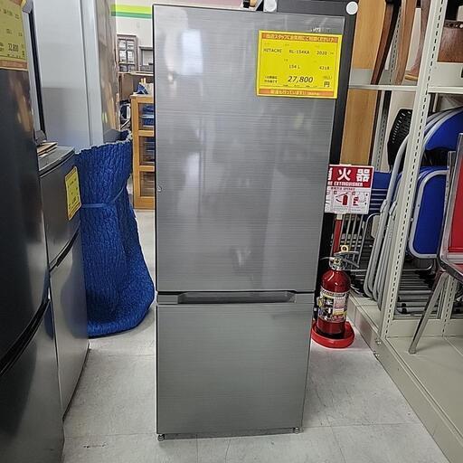 HITACHI 日立 冷蔵庫 RL-154KA 154L 2020年製 4218-J