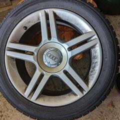アウディA4アバント　スタッドレスタイヤ、ホイール付