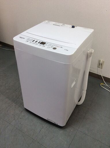 （6/28受渡済）JT8787【Hisense/ハイセンス 5.5㎏洗濯機】美品 2023年製 HW-T55D 家電 洗濯 簡易乾燥付
