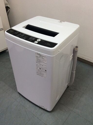 （5/27受渡済）JT8790【AQUA/アクア 6.0㎏洗濯機】美品 2023年製 AQW-KS6N 家電 洗濯 簡易乾燥付