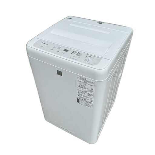 A5444 配達＆取付可能‼ パナソニック Panasonic 2021年製 全自動洗濯機 縦型 5.0kg 一人暮らし 簡易乾燥機能付き