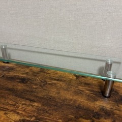 ガラス製モニター台