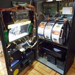 パチスロ実機 4号機 NET スーパーブラックジャック コイン不要機 家庭