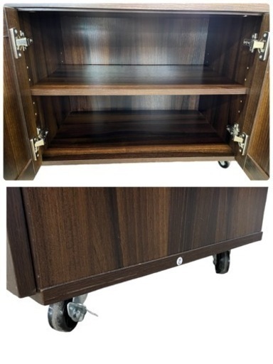 NO.1447【美品】ノエル キッチンボード キッチンラック レンジ台 収納