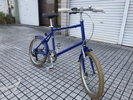 ミニベロ】20インチ 外装6段変速 チェーン、サドル新品❗️若林自転車 